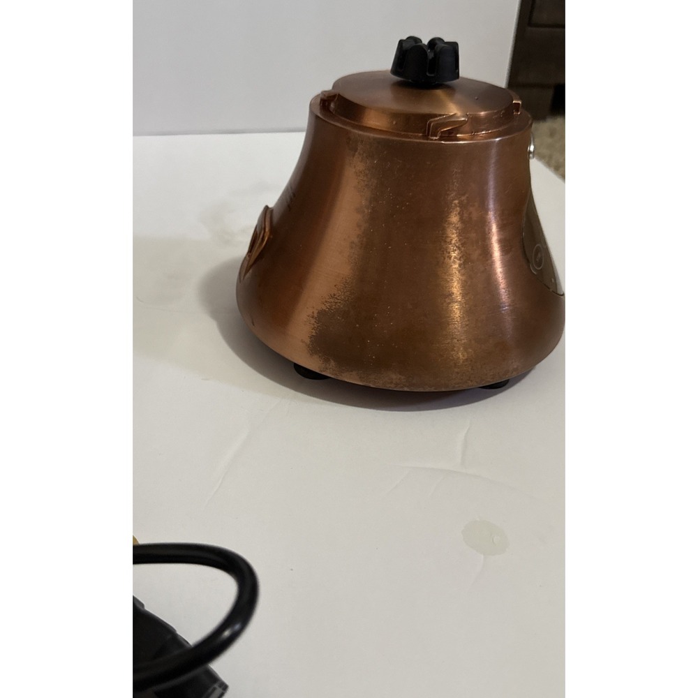 Jenn-Air Attrezzi Bar Blender Ice Crusher Glass 48oz Mixer- Amber - Picture 16 of 16